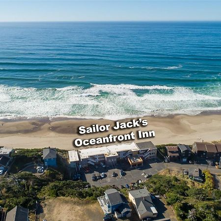 Sailor Jack Oceanfront Motel Lincoln City Exterior foto