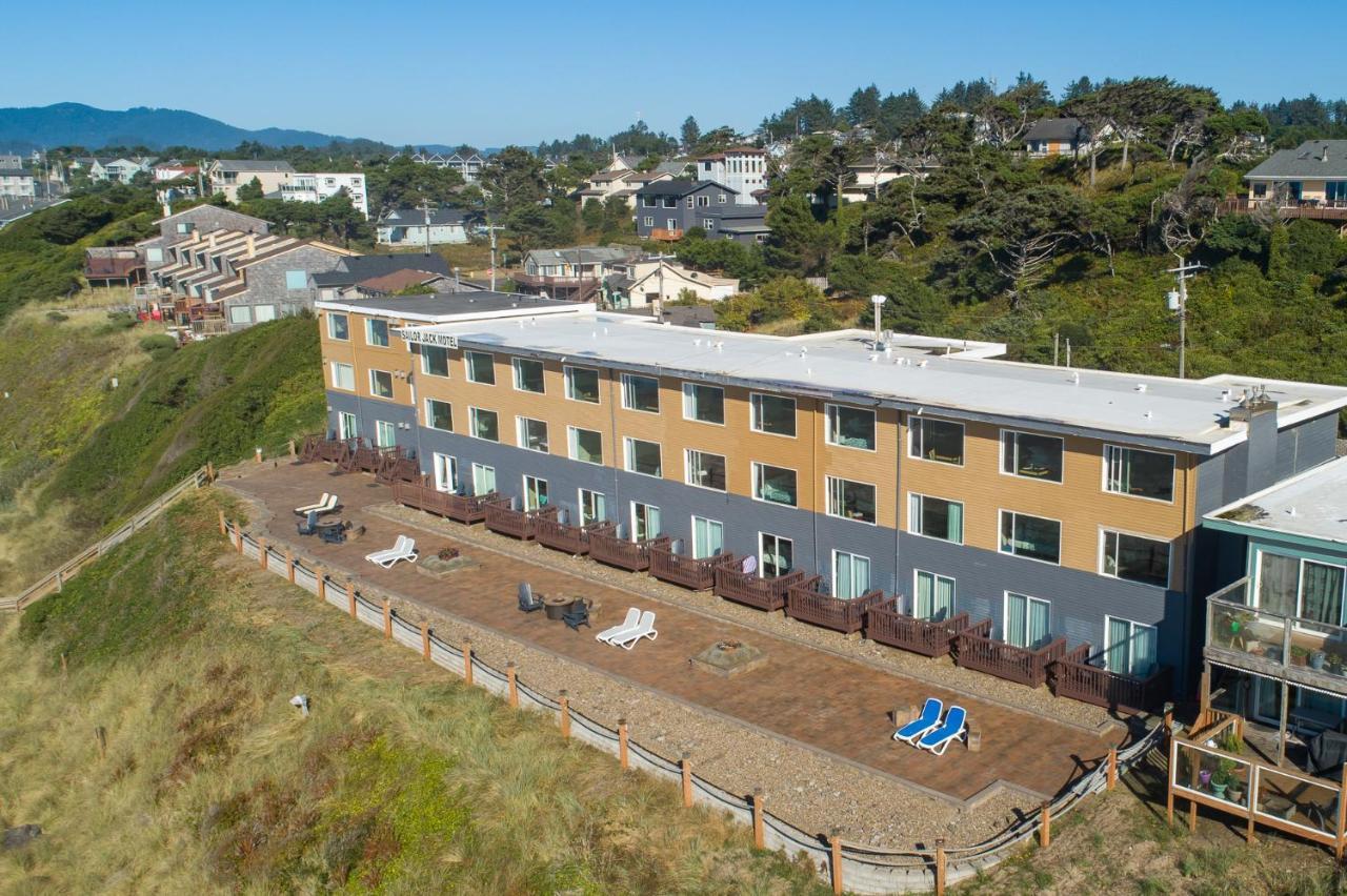 Sailor Jack Oceanfront Motel Lincoln City Exterior foto